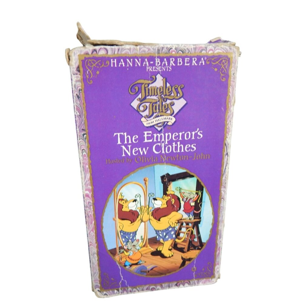 THE EMPEROR'S NEW CLOTHES Hanna-Barbera Timeless Tales Hallmark animated VHS